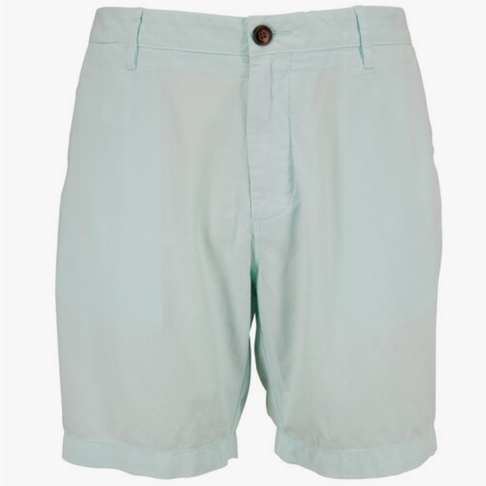 FAHERTY BRAND Harbor Sea Foam Cloud Cotton Shorts size 36 EUC